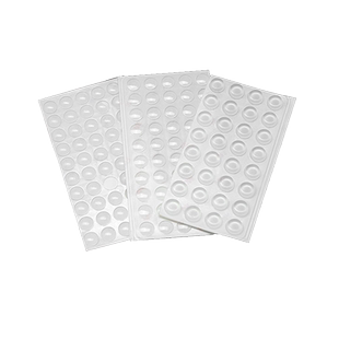 防撞颗粒门把手硅胶消音垫柜门防撞贴马桶静音贴冰箱防撞缓冲胶粒