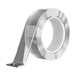 双面胶高粘度车用无痕多功能透明固定墙面耐高温不留痕防水强力纳米亚克力胶两面胶布魔力防滑贴强力粘胶带