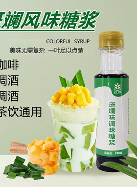 红琪糖浆家用小瓶装气泡水商用