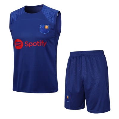 2324巴萨球衣巴塞罗那背心足球训练服套装D820# football jersey