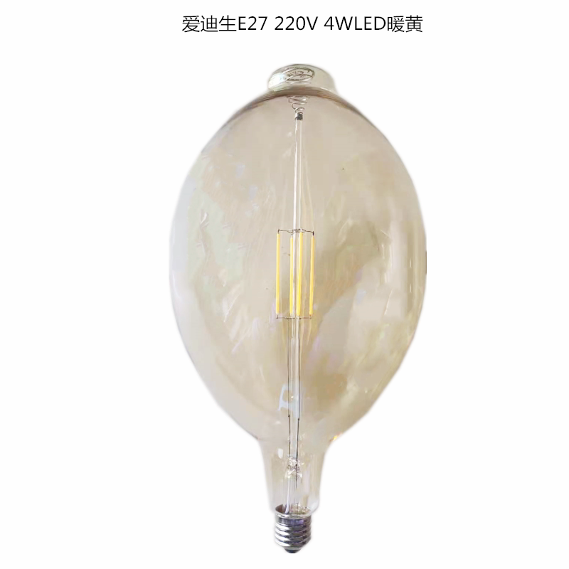 酒店KTV装饰照明爱迪生仿古复古创意 暖黄光无闪频E27螺口LED灯泡