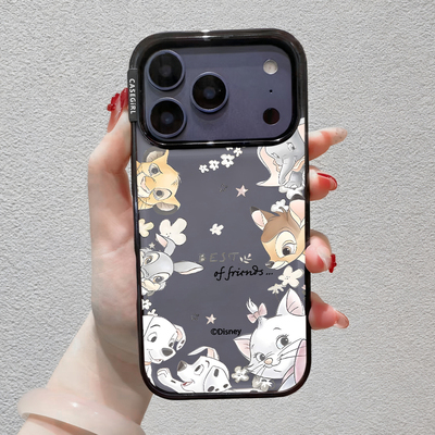 CASEGiRL迪士尼动物适用苹果17ProMax手机壳新款可爱卡通16promax按键全包15por磁吸14plus女生13防摔保护套