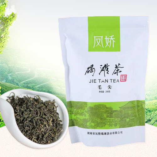 毛尖茶叶雨前春茶凤娇
