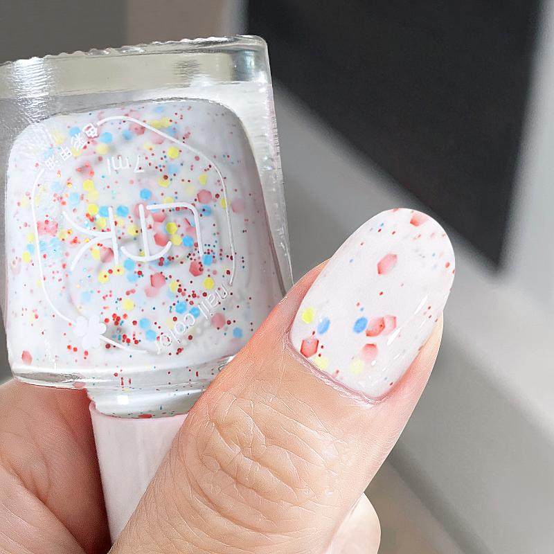 亮晶晶指甲油免烤快干持久油性不可剥防水巨显白微胶北岛网红美甲,彩妆/香水/美妆工具,指甲油,淘宝优惠券,粉丝福利购,淘宝优惠卷