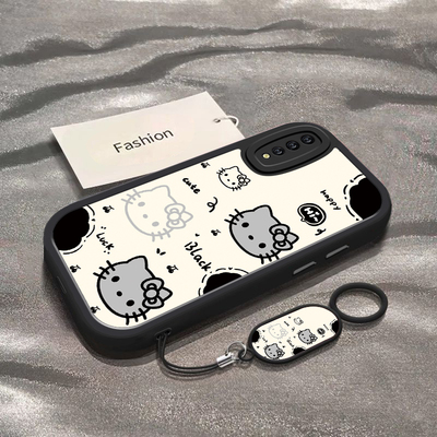 适用于vivoZ5手机壳vivoZ5i新款v1921a全包防摔保护套Z5x男女款vivoZ6小清新vivi黑白凯蒂猫头ins风专用外壳