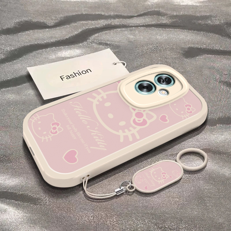 粉色凯蒂猫适用于OPPOA2手机壳A2Pro新款PJB110全包防摔保护套A2x可爱搞怪男女款A2M卡通小众ins风5G专用外壳
