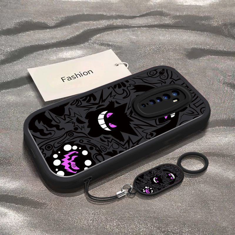 紫眼耿鬼适用于OPPOReno2手机壳新款PCKT00全包防摔保护套opporeno2z搞怪男女款RenoZ小众个性ins风专用外壳