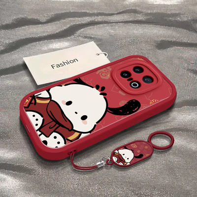 适用于iQOOZ10Turbo+手机壳新款V2452A全包防摔新年烟花帕恰狗凯蒂猫保护套z10turboPro男女z10x国潮专用外壳