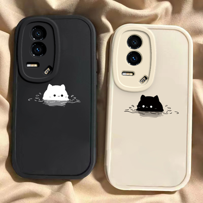 适用荣耀GT手机壳全包防摔AMG-AN00高级文艺HONOR新款男女款honorgt简约小清新可爱泡汤猫咪ins风专用的外壳