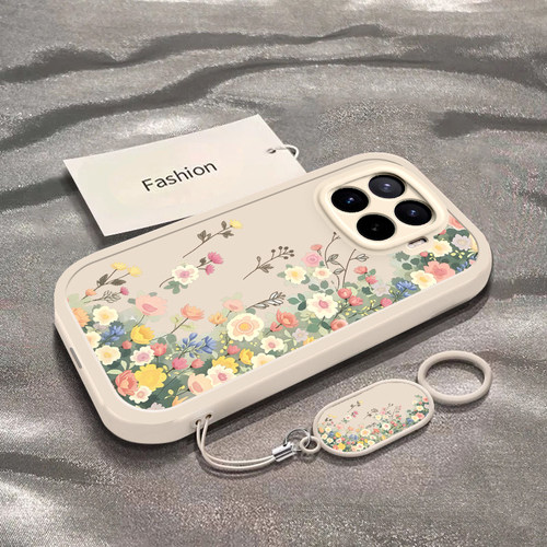 适用于小米17TPro手机壳新款全包防摔唯美花丛保护套Xiaomi小米17T网红男女款17tpro文艺小清新ins风的外壳