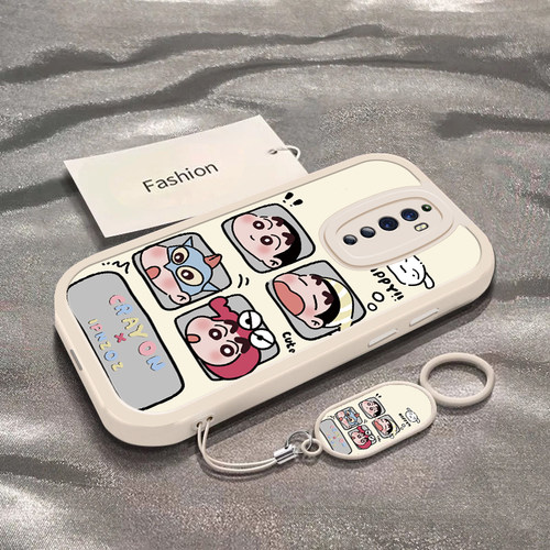 四宫格小新适用于OPPOReno2z手机壳Reno2新款PCKM80全包防摔保护套oppoRenoZ可爱男女款卡通ins风专用外壳