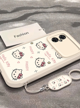 适用于红米Note11R手机壳Note11SE新款全包防摔保护套note11r男女款Redmi卡通彩色凯蒂猫头ins风小米专用外壳