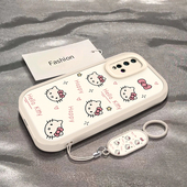 AL00全包防摔Nova5iPro保护套5Pro男女款 适用于华为Nova5手机壳Nova5i新款 SEA 5Z可爱彩色凯蒂猫头专用外壳