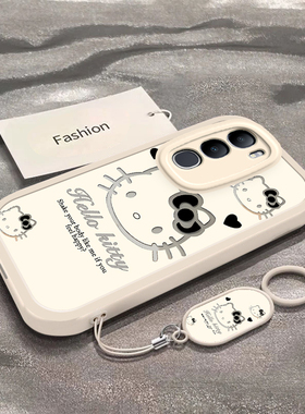 暗黑凯蒂猫适用于vivoY50手机壳新款V2443A全包防摔保护套vivoY50m可爱搞怪男女款5G卡通小众ins风专用外壳