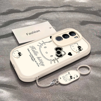 暗黑凯蒂猫适用于vivoY50手机壳新款V2443A全包防摔保护套vivoY50m可爱搞怪男女款5G卡通小众ins风专用外壳