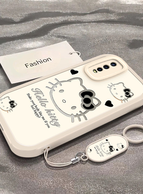 暗黑凯蒂猫适用于vivoY70s手机壳Y71t新款V2002A全包防摔保护套Y72t可爱男女款Y73s小众卡通ins风专用外壳