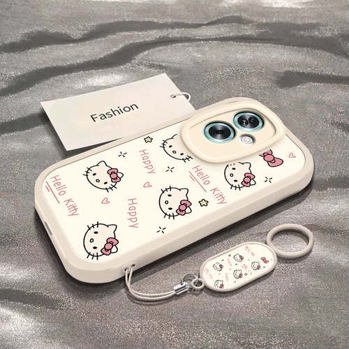 适用于OPPOA2手机壳A2Pro新款5G全包防摔PJB110保护套OPPOA2x男女款A2m简约可爱oppo彩色凯蒂猫头a2x专用外壳