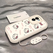 适用于OPPOA57手机壳新款 5G全包防摔PFTM20保护套oppoa57小众男女款 小清新可爱彩色凯蒂猫头ins风专用外壳