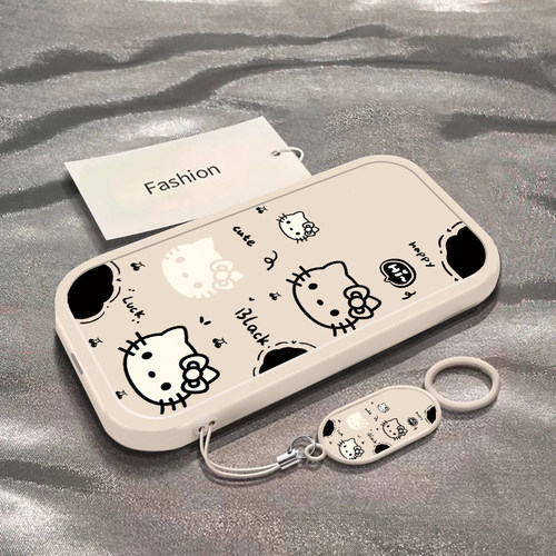 适用于红米15R手机壳新款25057RA09C全包防摔镂空黑白猫猫保护套Redmi15r可爱男女款卡通ins风Xiaomi的外壳