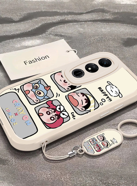 四宫格小新适用于荣耀畅玩40手机壳畅玩40C新款WDY-AN00全包防摔保护套畅玩40Plus可爱男女款40S卡通专用外壳