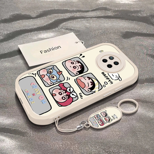 四宫格小新适用于红米Note9Pro手机壳Note9新款 小众ins风5G专用外壳 M2007J17C全包防摔保护套Redmi可爱男女款