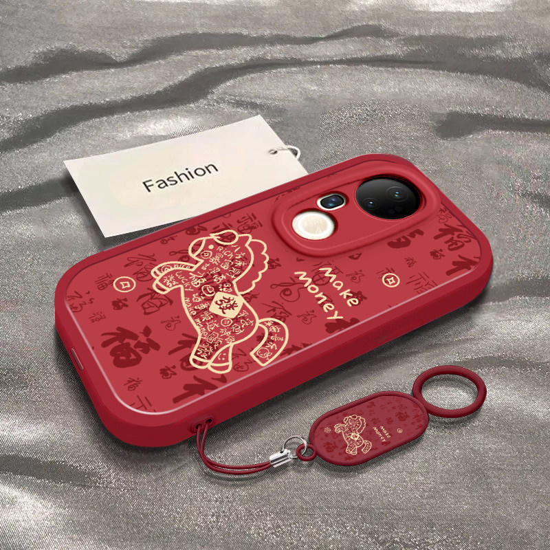 发财福马适用于vivoS20Pro手机壳新年春节马年2026限定男女新款V2430A全包防摔vivoS20保护套ins风专用外壳,3C数码配件,手机保护套/壳,淘宝优惠券,粉丝福利购,淘宝优惠卷