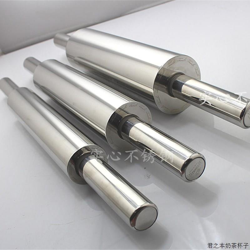 不锈钢擀面杖擀h面棍实心擀面杖滚轴压面棍杠面棍擀面棒擀面杖包