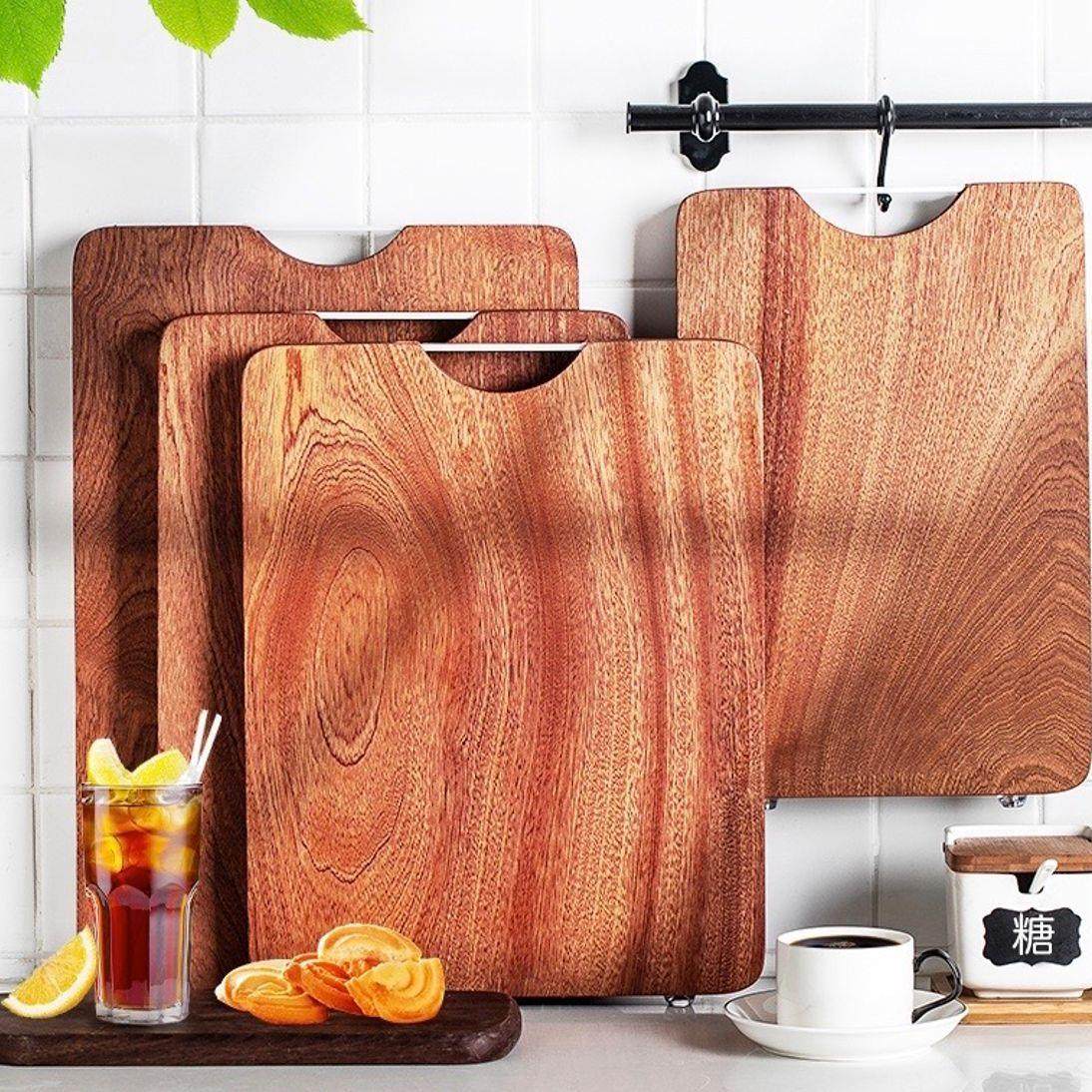 【好货严选】乌檀木菜板实木切菜板家用水果砧板厨房案板双面粘板,厨房/烹饪用具,砧板/菜板,淘宝优惠券,粉丝福利购,淘宝优惠卷