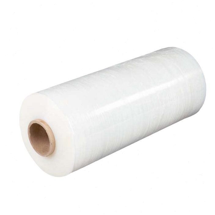 .生产强拉力工业大卷机用拉伸缠绕膜 pe工业塑料透明包装膜