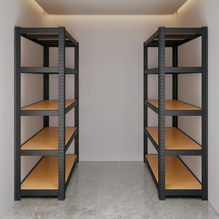 家用落地置物架多层收纳展示架客厅书架家用落地角钢货架储物架子