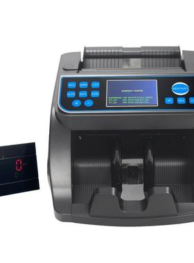 欧元印度面额机合计金额TFT显示屏紫光磁性红外检测语音播报6000E