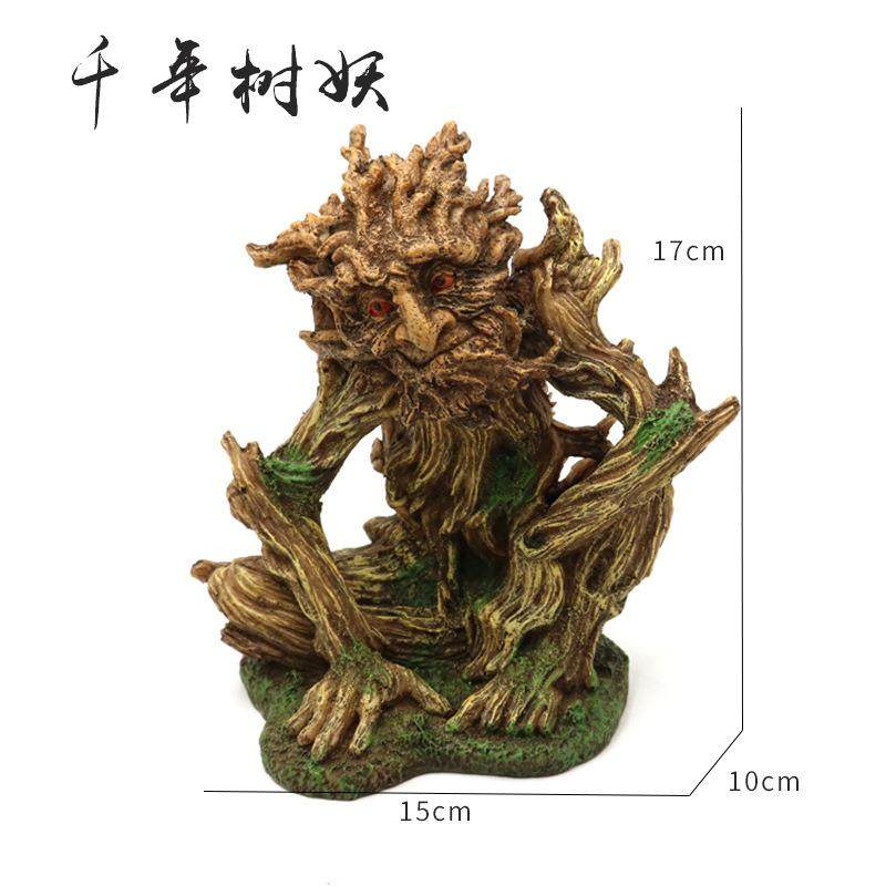 新款盆景创意装饰鱼缸造景仿真树妖水族箱装饰品假山树脂摆件,宠物/宠物食品及用品,造景/装饰,淘宝优惠券,粉丝福利购,淘宝优惠卷