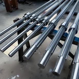 大型矩形花键轴花键套 6齿8齿花键轴 非标齿轮轴大型矩形花键轴