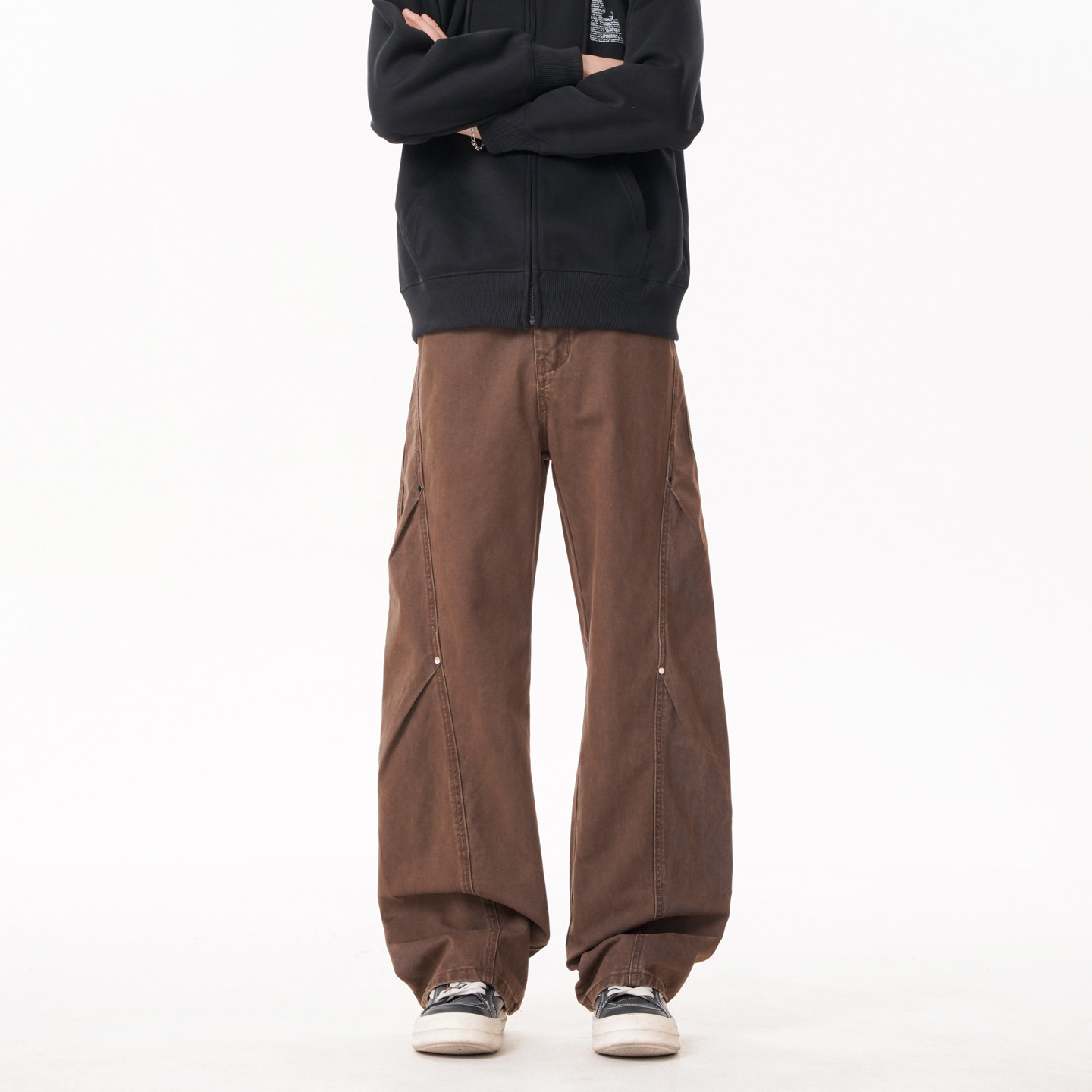 Fearless Land新款春季男式多袋裤工装裤牛仔裤潮牌全棉宽松,男装,牛仔裤,淘宝优惠券,粉丝福利购,淘宝优惠卷