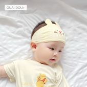 婴儿夏季 宝宝护囟门帽新生儿可爱空顶春秋胎帽凉帽 遮脑门帽子薄款