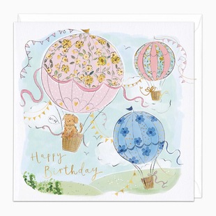 「SHUNA」爱你就像爱自己 英国原版可爱插画贺卡生日快乐周年纪念