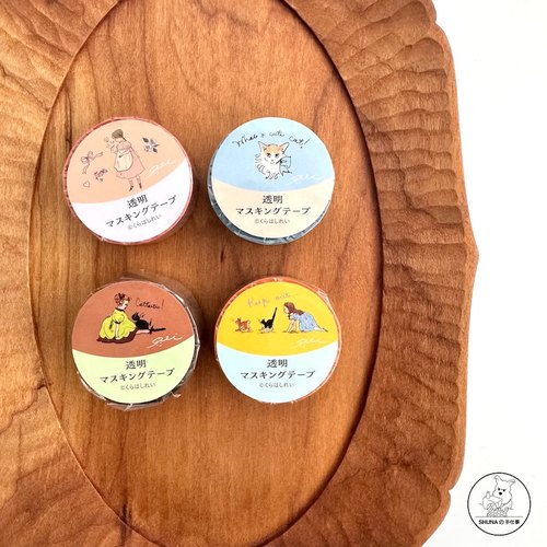 「SHUNA」猫咪和我的二人世界 1 仓桥伶衣文具杂货 贴纸胶带信纸