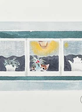 「SHUNA」和你在一起 日本原版渡边Akio治愈系小猫明信片台历