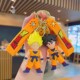 卡通七龙珠可爱挂饰汽车钥匙扣挂件书包配件情侣小公仔钥匙链