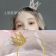 儿童公主气质满钻皇冠女生日派对发箍欧美亚马逊可爱蛋糕发饰发箍