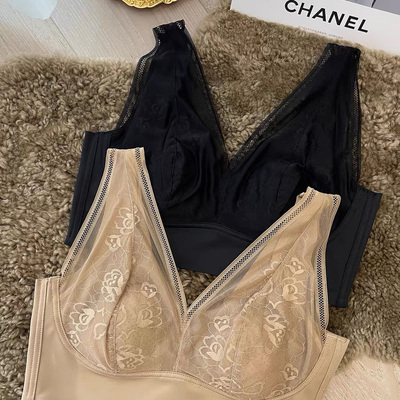 大胸显小胸内衣女全罩杯超薄美背