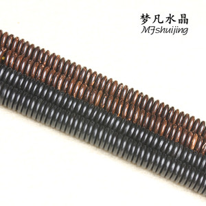 椰壳原色圆角隔片黑色圆角隔片文玩饰品隔珠散珠310片左右