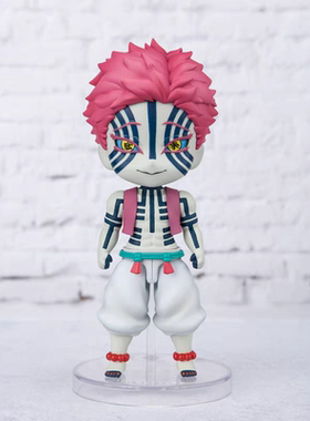 Figuarts mini 鬼灭之刃上弦之叁猗窝座万代Q版可动日版手办