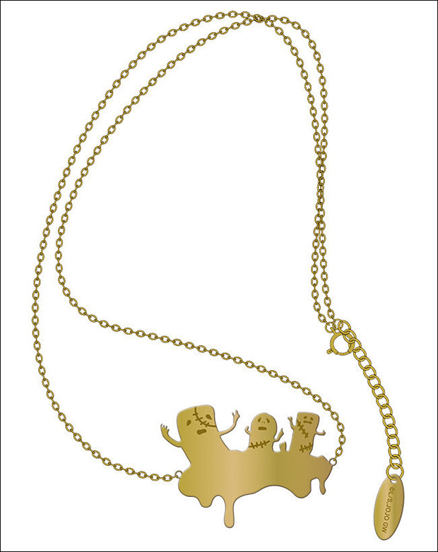 jojo的奇妙冒险5108项链金属制品里苏特替身项链现货