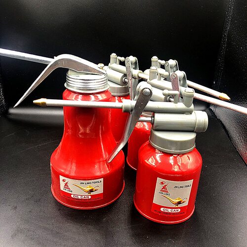 厂家高压铝盖机油壶250ml家用加油壶350ml机油枪新款