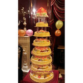 好多人生日蛋糕 老人生日 八层生日蛋糕寿宴过大寿 祝寿多层高层