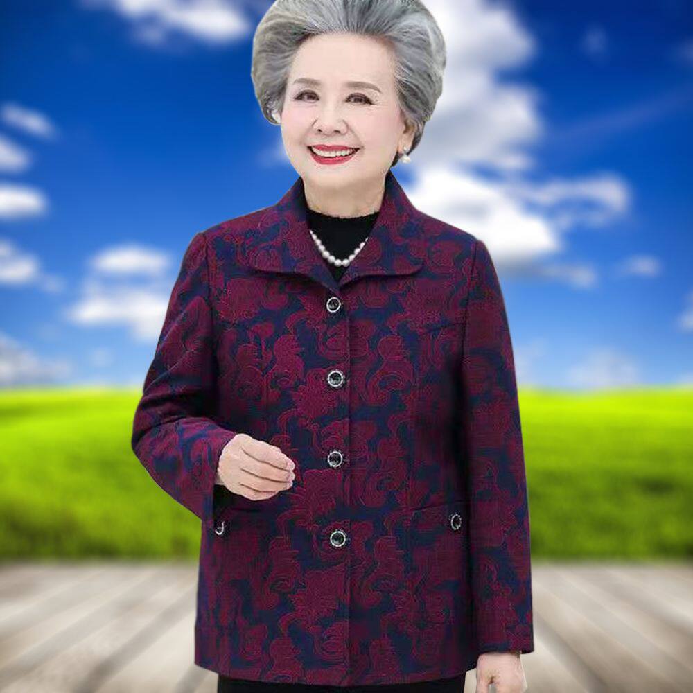 奶奶装春装外套薄款上衣