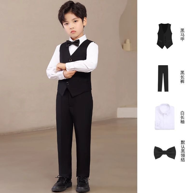 儿童西装幼儿园合唱演出