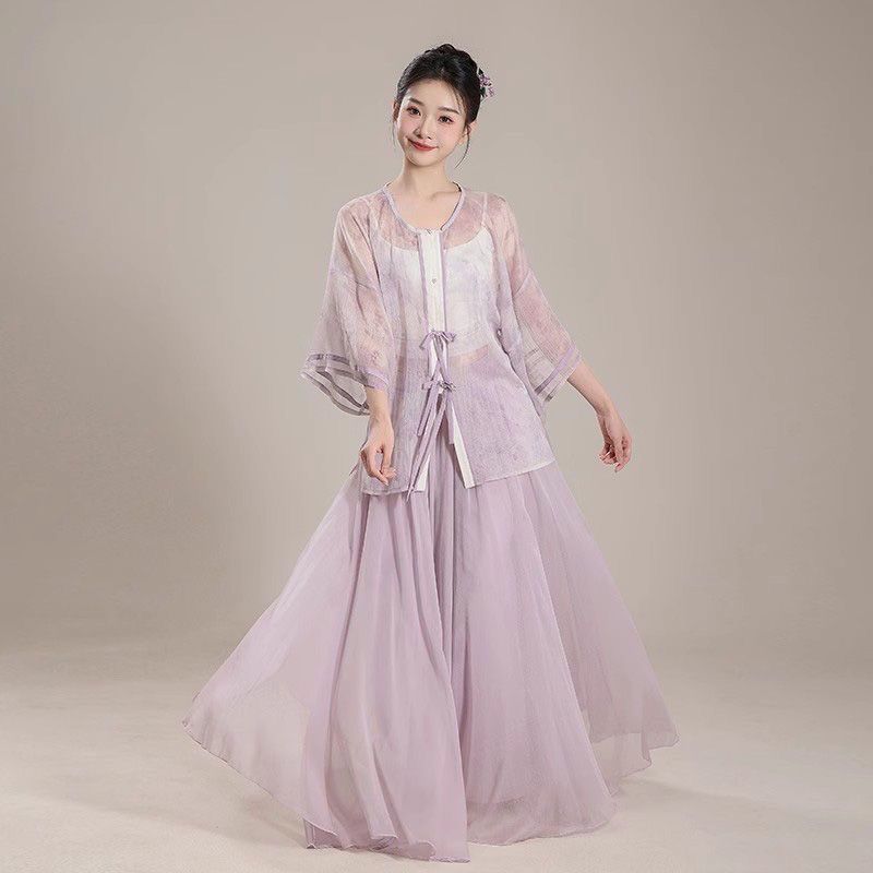 古典服女舞蹈汉服改良开