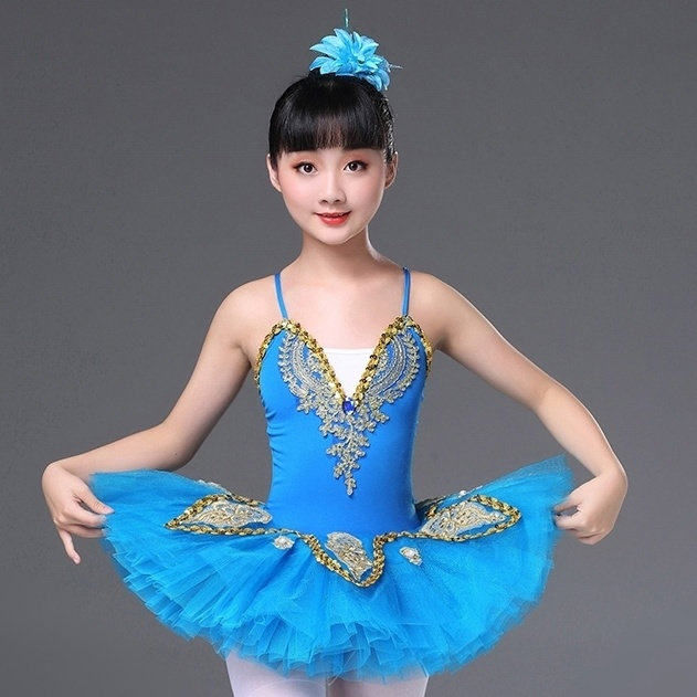 六一儿童吊带舞蹈练功服